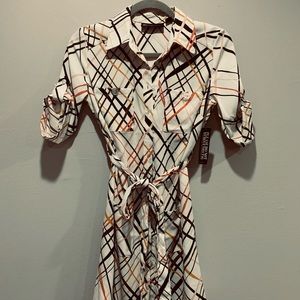 NWT NY&CO xsmall petite collar dress